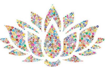 Lotus Flower colorful